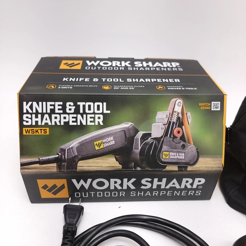 Work Sharp WSKTS Knife and Tool Sharpener Electric Professional Blade Sharpener